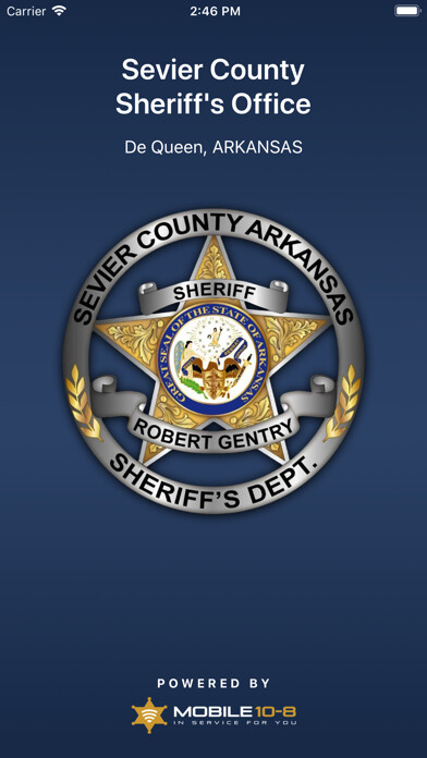 Emulate iPhone app Sevier County Sheriff (AR) using MyAndroid Emulate iPhone app Sevier County Sheriff (AR) using MyAndroid