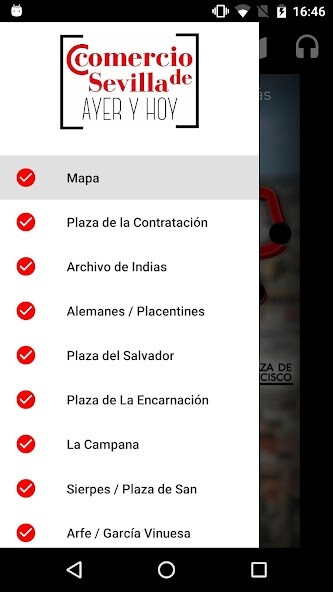 Emulate Android APK Sevilla Comercio