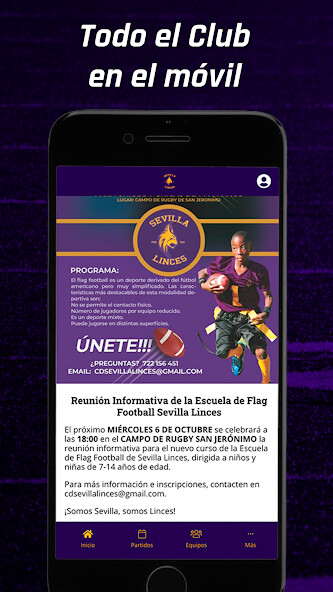 Run android online APK Sevilla Linces from MyAndroid or emulate Sevilla Linces using MyAndroid