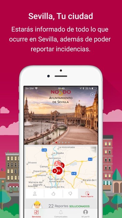 Emulate iPhone app Sevilla, Tu Ciudad using MyAndroid Emulate iPhone app Sevilla, Tu Ciudad using MyAndroid