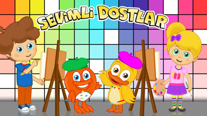Emulate iPhone app Sevimli Dostlar Boyama Kitabı using MyAndroid