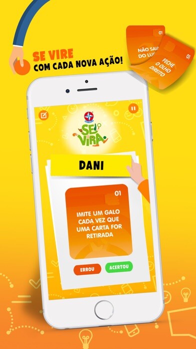 Emulate iPhone app Se Vira using MyAndroid