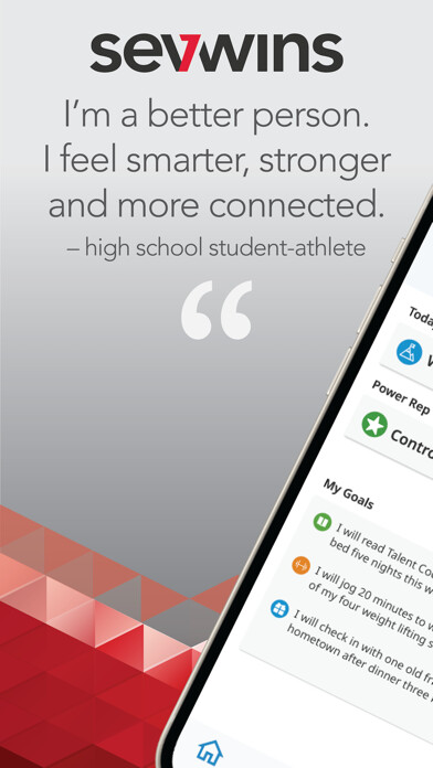 Emulate iPhone app Sevwins: Goals, Journal, Coach using MyAndroid Emulate iPhone app Sevwins: Goals, Journal, Coach using MyAndroid