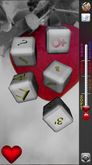 Emulate iPhone app Sex Dice 3D -Love game- using MyAndroid