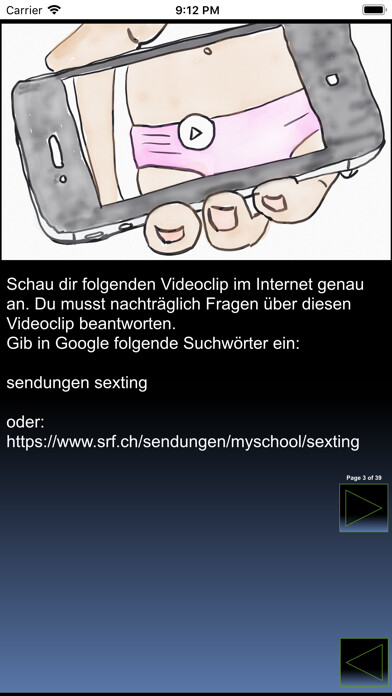 Emulate iPhone app Sexting using MyAndroid