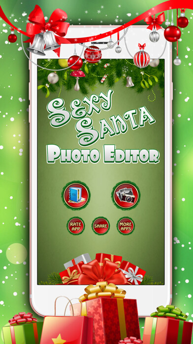 Emulate iPhone app Sexy Santa Photo Editor - Mr & Mrs Claus Costumes using MyAndroid Emulate iPhone app Sexy Santa Photo Editor - Mr & Mrs Claus Costumes using MyAndroid