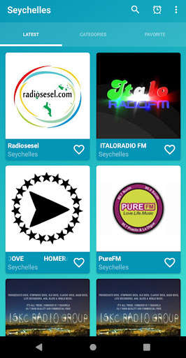 Run android online APK Seychelles radios online from MyAndroid or emulate Seychelles radios online using MyAndroid
