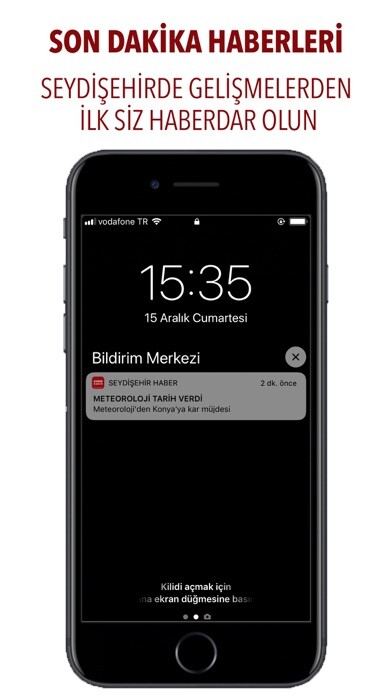 Emulate iPhone app Seydişehir Haber using MyAndroid