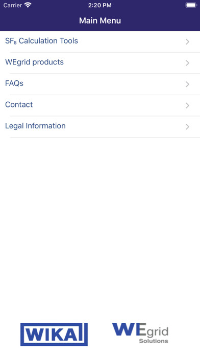 Emulate iPhone app SF6 Calculator using MyAndroid