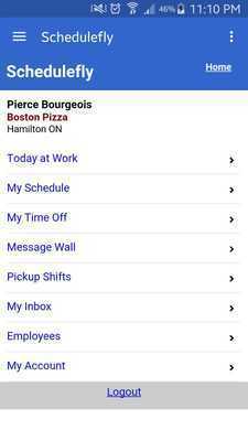 Emulate Android APK SF App - Work Scheduling Emulate Android APK SF App - Work Scheduling