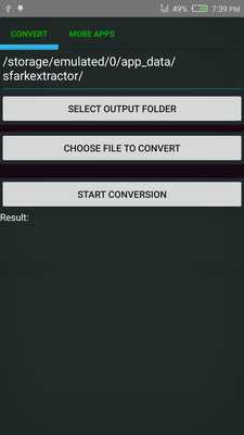 Emulate Android APK SfArk-SoundFont-Extractor