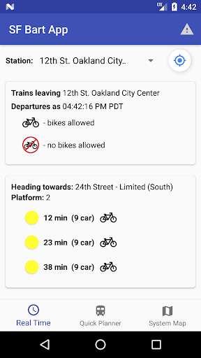 Run android online APK SF Bart App from MyAndroid or emulate SF Bart App using MyAndroid Run android online APK SF Bart App from MyAndroid or emulate SF Bart App using MyAndroid