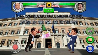 Emulate iPhone app Sfida Politica Italiana using MyAndroid