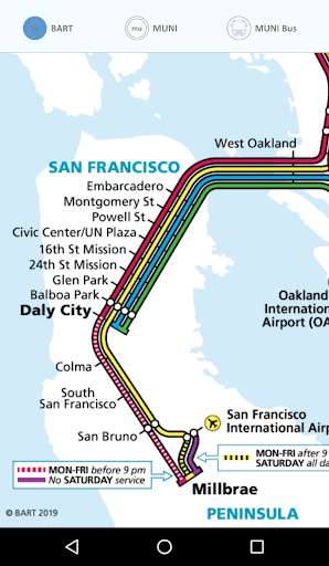 Run android online APK SF Metro Maps - BART + MUNI from MyAndroid or emulate SF Metro Maps - BART + MUNI using MyAndroid Run android online APK SF Metro Maps - BART + MUNI from MyAndroid or emulate SF Metro Maps - BART + MUNI using MyAndroid