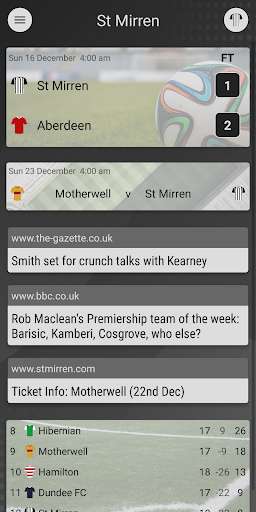 Run android online APK SFN - Unofficial St Mirren Football News from MyAndroid or emulate SFN - Unofficial St Mirren Football News using MyAndroid