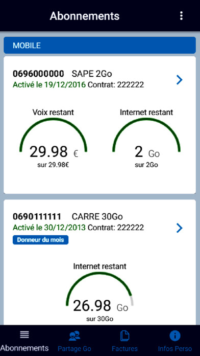 Emulate iPhone app SFR Caraibe Mon Compte using MyAndroid Emulate iPhone app SFR Caraibe Mon Compte using MyAndroid