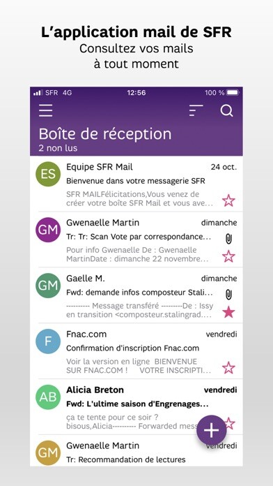 Emulate iPhone app SFR Mail using MyAndroid Emulate iPhone app SFR Mail using MyAndroid