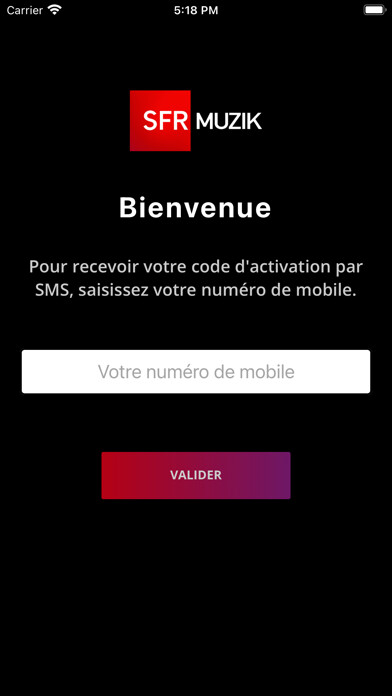 Emulate iPhone app SFR MUZIK BY DIGSTER using MyAndroid Emulate iPhone app SFR MUZIK BY DIGSTER using MyAndroid