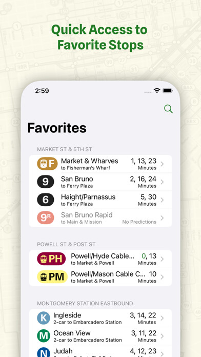 Emulate iPhone app SF TimeTable using MyAndroid Emulate iPhone app SF TimeTable using MyAndroid
