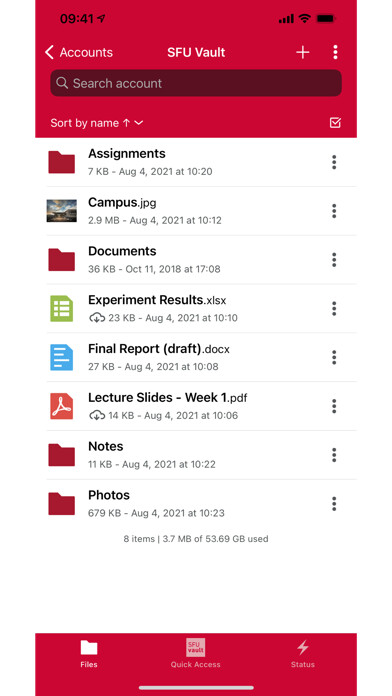 Emulate iPhone app SFU Vault using MyAndroid Emulate iPhone app SFU Vault using MyAndroid