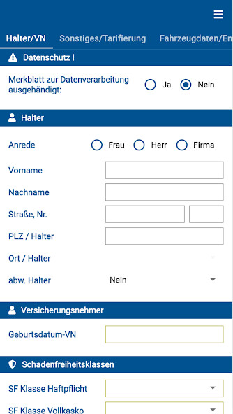 Run android online APK SFV Kfz-Tarif leicht gemacht from MyAndroid or emulate SFV Kfz-Tarif leicht gemacht using MyAndroid