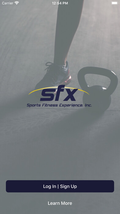 Emulate iPhone app SFX Fitness using MyAndroid