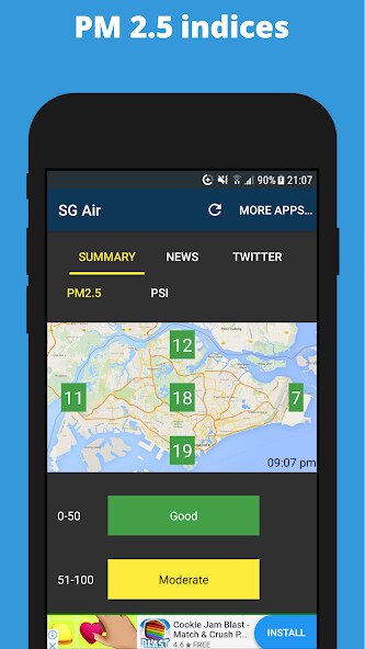 Run android online APK SG Air Quality (PSI) from MyAndroid or emulate SG Air Quality (PSI) using MyAndroid Run android online APK SG Air Quality (PSI) from MyAndroid or emulate SG Air Quality (PSI) using MyAndroid