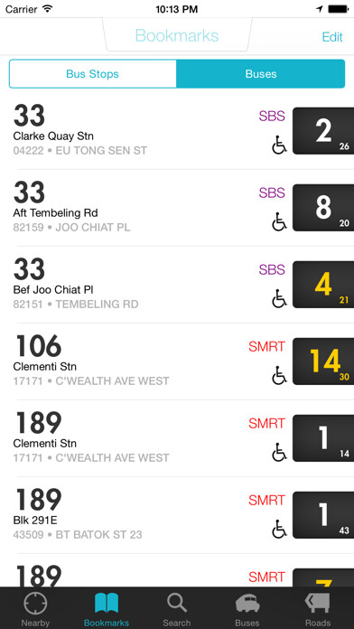 Emulate iPhone app SG Buses - Bus Arrival Times using MyAndroid Emulate iPhone app SG Buses - Bus Arrival Times using MyAndroid