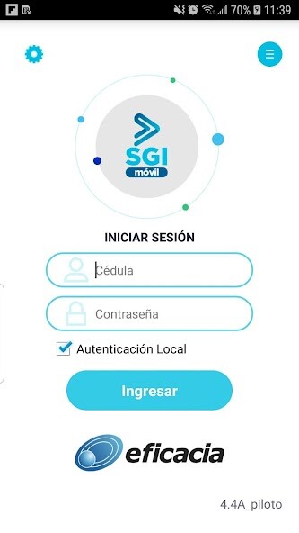 Run android online APK SGI Móvil from MyAndroid or emulate SGI Móvil using MyAndroid
