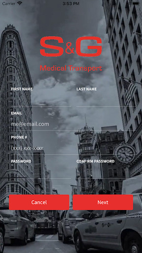 Emulate S&G Medical Transport from MyAndroid or run S&G Medical Transport using MyAndroid