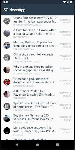 Run android online APK SG NewsApp from MyAndroid or emulate SG NewsApp using MyAndroid Run android online APK SG NewsApp from MyAndroid or emulate SG NewsApp using MyAndroid