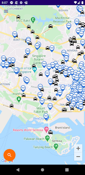 Emulate Android APK SG TAXI