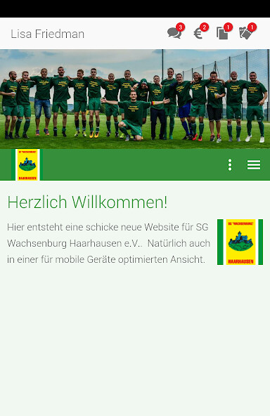 Run android online APK SG Wachsenburg Haarhausen e.V. from MyAndroid or emulate SG Wachsenburg Haarhausen e.V. using MyAndroid
