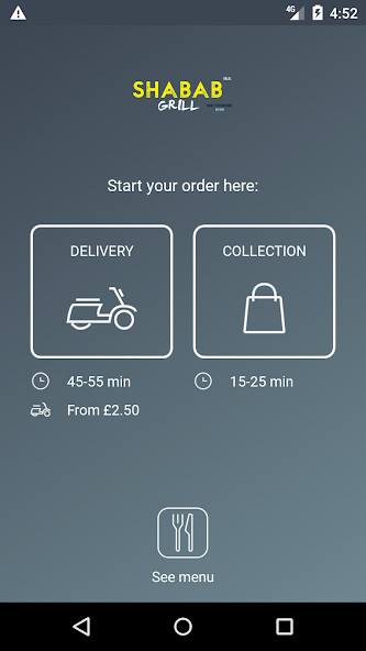 Run android online APK SHABAB GRILL from MyAndroid or emulate SHABAB GRILL using MyAndroid