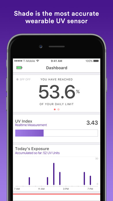 Emulate iPhone app Shade - app for UV awareness using MyAndroid Emulate iPhone app Shade - app for UV awareness using MyAndroid