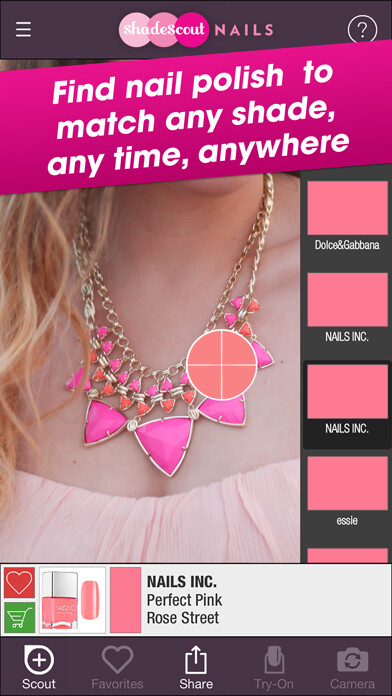 Emulate iPhone app ShadeScout Nails using MyAndroid