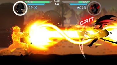Emulate iPhone app Shadow Battle 2 using MyAndroid
