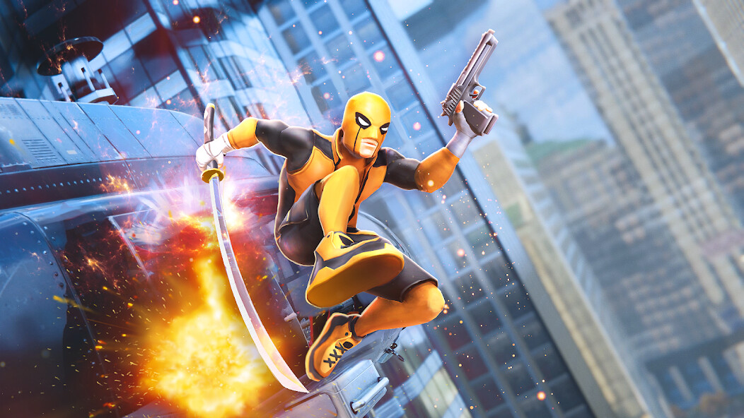 Run android online APK Shadow Hero: City Fighter from MyAndroid or emulate Shadow Hero: City Fighter using MyAndroid