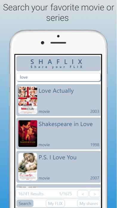 Emulate iPhone app Shaflix using MyAndroid