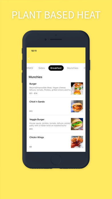 Emulate iPhone app Shahar Cafe using MyAndroid