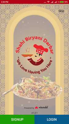 Emulate Android APK Shahi Biryani Darbar Emulate Android APK Shahi Biryani Darbar