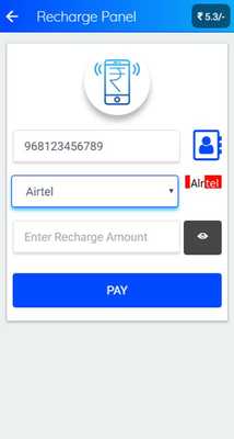 Emulate Android APK Shahil Communication - Recharge  Bill Pay