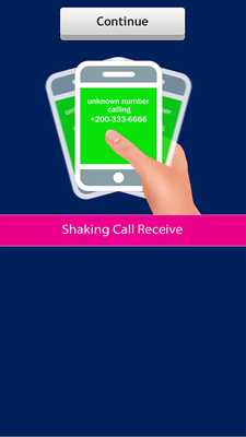 Emulate Android APK Shake Call Receiver Emulate Android APK Shake Call Receiver