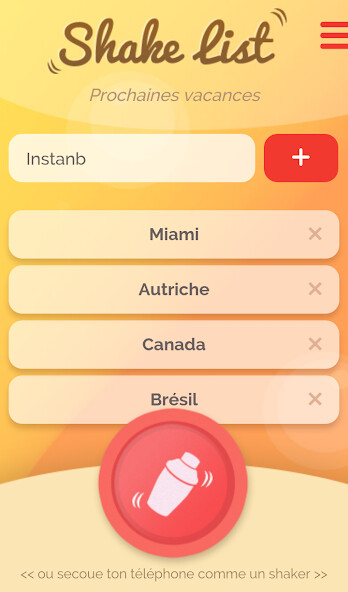 Run android online APK Shake List from MyAndroid or emulate Shake List using MyAndroid Run android online APK Shake List from MyAndroid or emulate Shake List using MyAndroid