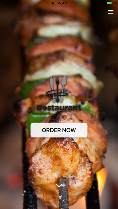Emulate iPhone app Shakir Turkish Restaurant using MyAndroid