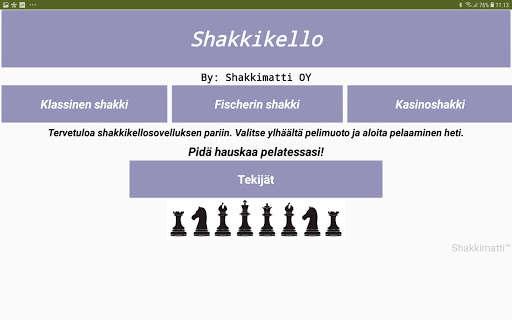 Run android online APK Shakkikello from MyAndroid or emulate Shakkikello using MyAndroid