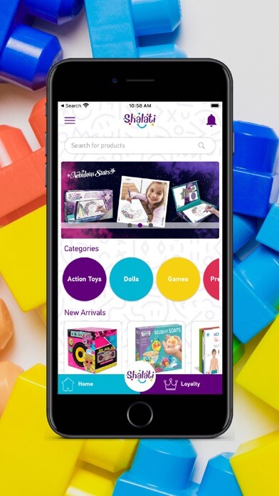 Emulate iPhone app Shalati - شالاتي using MyAndroid