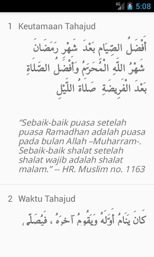 Run android online APK Shalat Tahajud from MyAndroid or emulate Shalat Tahajud using MyAndroid