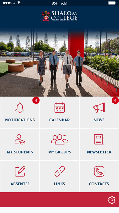 Emulate iPhone app Shalom Catholic College using MyAndroid Emulate iPhone app Shalom Catholic College using MyAndroid