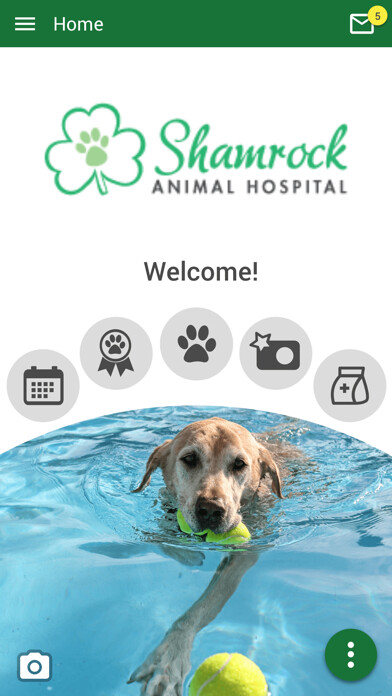 Emulate iPhone app Shamrock Animal Hospital using MyAndroid Emulate iPhone app Shamrock Animal Hospital using MyAndroid